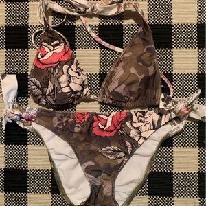 Lucky brand reversible bikini